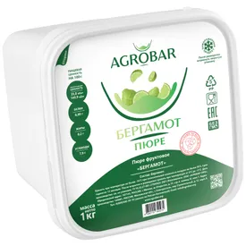 Пюре замороженное Бергамот, 1 кг.